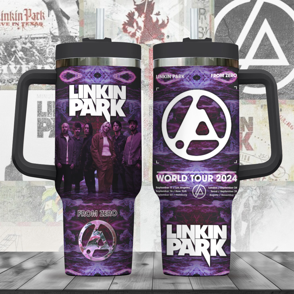 Linkin Park 40oz Stanley Tumbler – Gift for Fans – Gift for Fans Linkin Park 40oz Stanley Tumbler – Gift for Fans – Gift for Fans