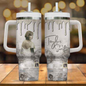 Taylor Swift 40oz Stanley Tumbler - Gift for Fans - Gift for Fans