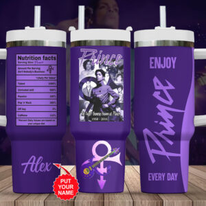 Personalized Prince 40oz Stanley Tumbler - Gift for Fans - Gift for Fans