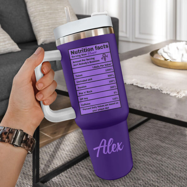 Personalized Prince 40oz Stanley Tumbler – Gift for Fans – Gift for Fans