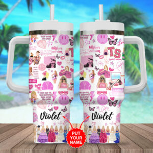 Personalized Taylor Swift 40oz Stanley Tumbler - Gift for Fans - Gift for Fans