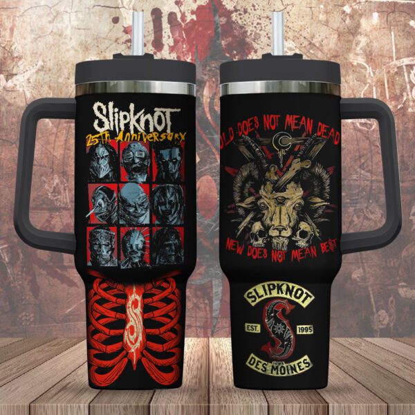 Slipknot 40oz Stanley Tumbler – Gift for Fans – Gift for Fans
