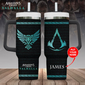 Personalized Assassin’s Creed 40oz Stanley Tumbler – Gift for Fans