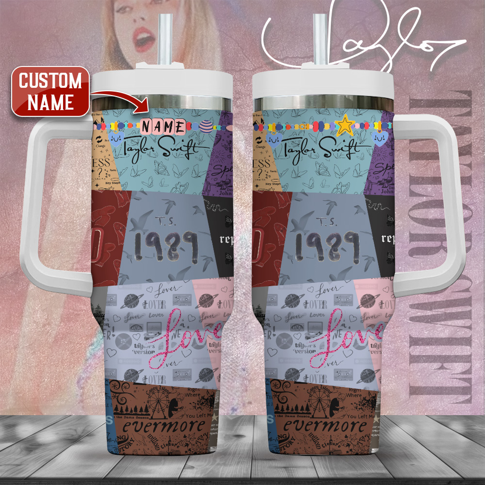 Personalized Taylor Swift 40oz Stanley Tumbler – Gift for Fans – Gift for Fans Personalized Taylor Swift 40oz Stanley Tumbler – Gift for Fans – Gift for Fans