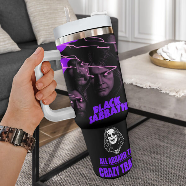 Black Sabbath 40oz Stanley Tumbler – Gift for Fans 4214