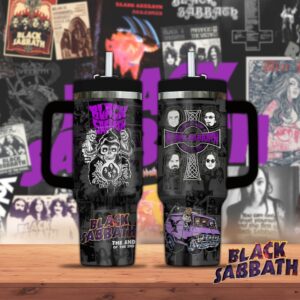 Black Sabbath 40oz Stanley Tumbler – Gift for Fans 4226