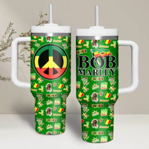 Bob Marley 40oz Stanley Tumbler - Gift for Fans - Gift for Fans