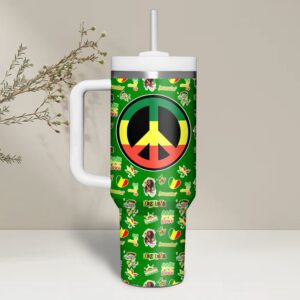 Bob Marley 40oz Stanley Tumbler - Gift for Fans - Gift for Fans 1