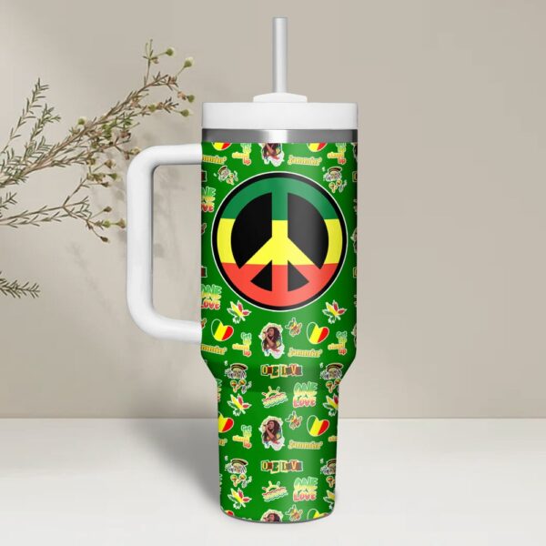 Bob Marley 40oz Stanley Tumbler – Gift for Fans – Gift for Fans