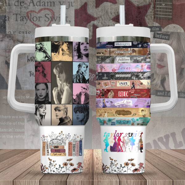 Taylor Swift 40oz Stanley Tumbler – Gift for Fans 4131