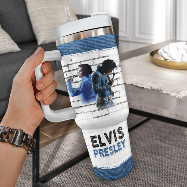 Personalized Elvis Presley 40oz Stanley Tumbler – TANTN 5603