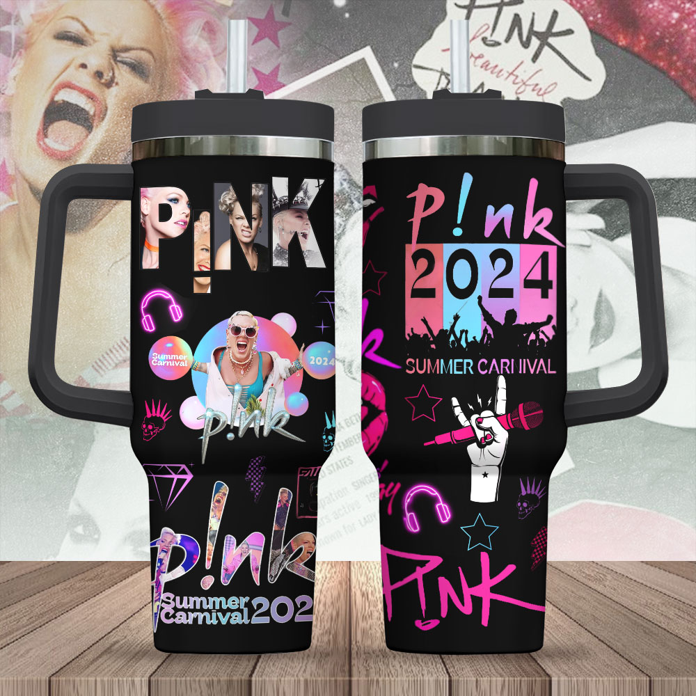 P!nk 40oz Stanley Tumbler – Gift for Fans – Gift for Fans P!nk 40oz Stanley Tumbler – Gift for Fans – Gift for Fans