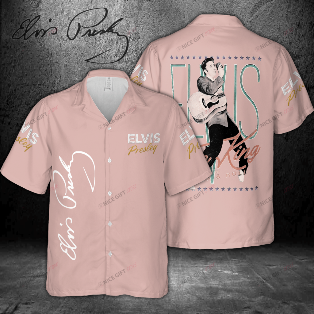 Elvis Presley Hawaiian 3D Shirt Gift for Men Women Elvis Presley Hawaiian 3D Shirt Gift for Men Women