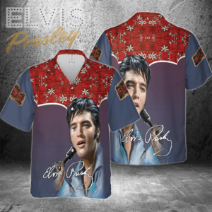 Elvis Presley Hawaiian 3D Shirt  Gift for Men Women