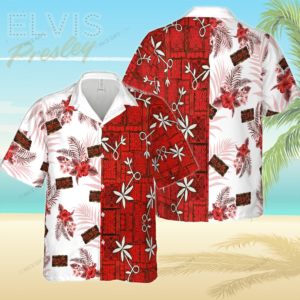 Elvis Presley Hawaiian 3D Shirt  Gift for Men Women