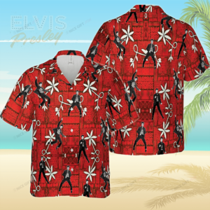 Elvis Presley Hawaiian 3D Shirt  Gift for Men Women