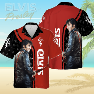 Elvis Presley Hawaiian 3D Shirt  Gift for Men Women