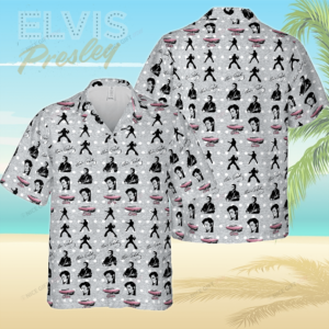 Elvis Presley Hawaiian 3D Shirt  Gift for Men Women