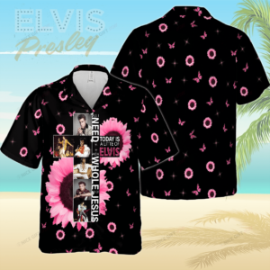 Elvis Presley Hawaiian 3D Shirt  Gift for Men Women