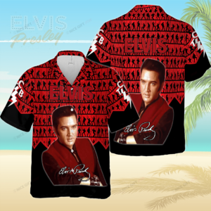 Elvis Presley Hawaiian 3D Shirt  Gift for Men Women