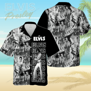 Elvis Presley Hawaiian 3D Shirt  Gift for Men Women