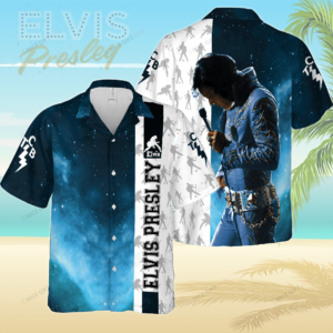 Elvis Presley Hawaiian 3D Shirt  Gift for Men Women