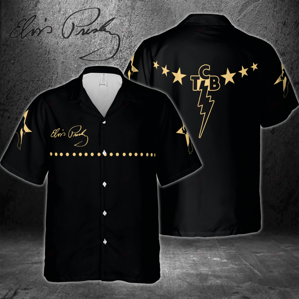 Elvis Presley Hawaiian 3D Shirt Gift for Men Women Elvis Presley Hawaiian 3D Shirt Gift for Men Women