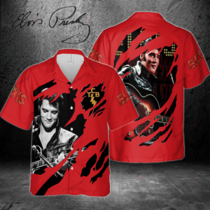 Elvis Presley Hawaiian 3D Shirt  Gift for Men Women