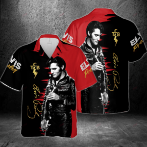 Elvis Presley Hawaiian 3D Shirt  Gift for Men Women