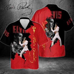 Elvis Presley Hawaiian 3D Shirt  Gift for Men Women