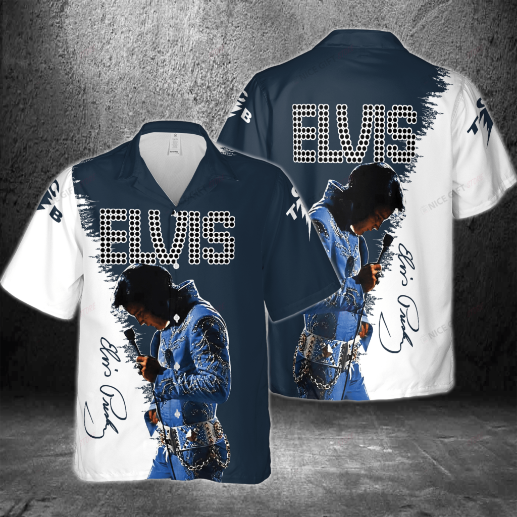 Elvis Presley Hawaiian 3D Shirt Gift for Men Women Elvis Presley Hawaiian 3D Shirt Gift for Men Women