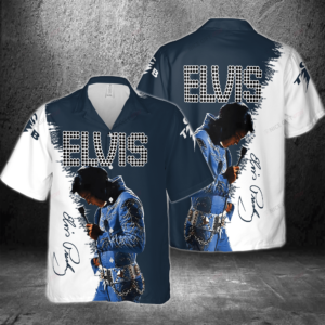 Elvis Presley Hawaiian 3D Shirt  Gift for Men Women