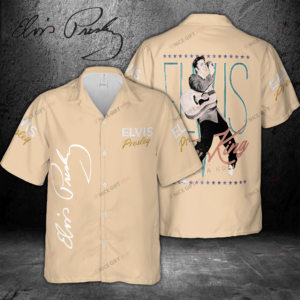Elvis Presley Hawaiian 3D Shirt  Gift for Men Women