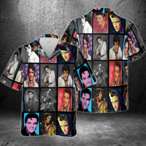 Elvis Presley Hawaiian 3D Shirt  Gift for Men Women