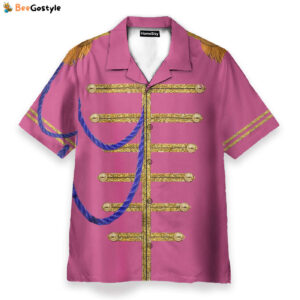 3D The Beatles Sgt.Pepper's Custom Cosplay Short Sleeve Hawaiian Shirts Ver1 QT206125