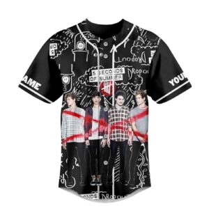 5 Seconds Of Summer Baseball Jersey For Men Women And Kids Gift for Fans 1