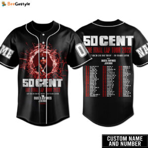 50 Cent Baseball Jersey For Men Women And Kids Gift for Fans