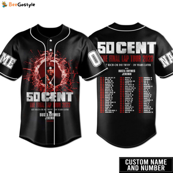 50 Cent Baseball Jersey For Men Women And Kids Gift for Fans