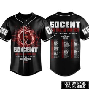 50 Cent Baseball Jersey For Men Women And Kids Gift for Fans 1