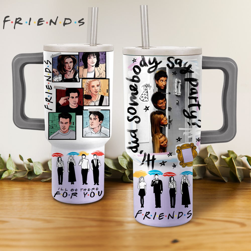 Friends 40oz Stanley Tumbler – Gift for Fans 3604 Friends 40oz Stanley Tumbler – Gift for Fans 3604