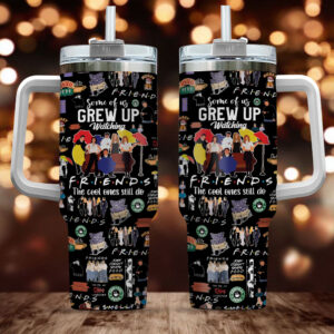 Friends 40oz Stanley Tumbler – Gift for Fans 3727