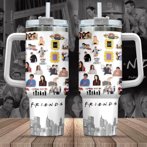 Friends 40oz Stanley Tumbler – Gift for Fans 1194