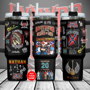 Personalized Lynyrd Skynyrd 40oz Stanley Tumbler – Gift for Fans 1914