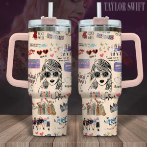 Taylor Swift 40oz Stanley Tumbler – Gift for Fans 1870