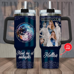 Personalized Taylor Swift 40oz Stanley Tumbler – Gift for Fans 1888