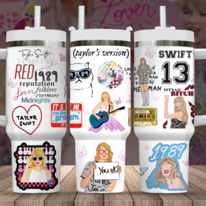 Taylor Swift 40oz Stanley Tumbler – Gift for Fans 2064
