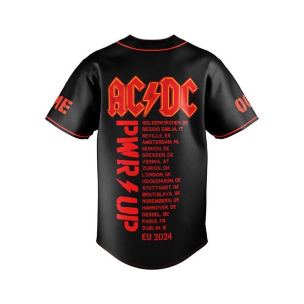 ACDC Baseball Jersey For Men Women And Kids Gift for Fans