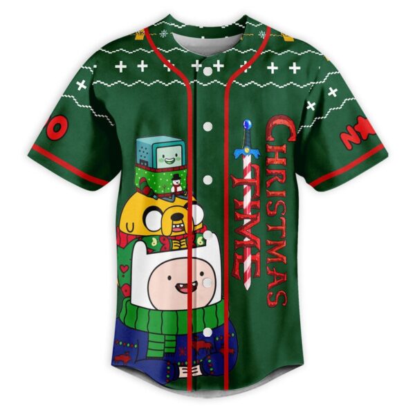 Adventure Time Baseball Jersey For Men Women And Kids Gift for Fans