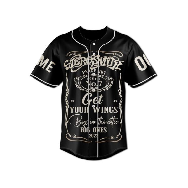Aerosmith Baseball Jersey For Men Women And Kids Gift for Fans