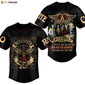 Aerosmith Baseball Jersey For Men Women And Kids Gift for Fans